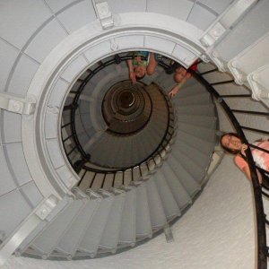 Inside Ponce DeLeon lighthouse